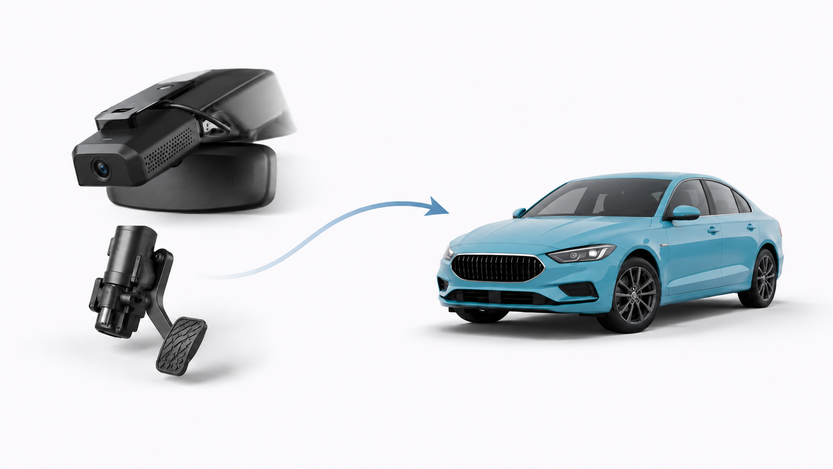 Plugging in AhaAutoAI device